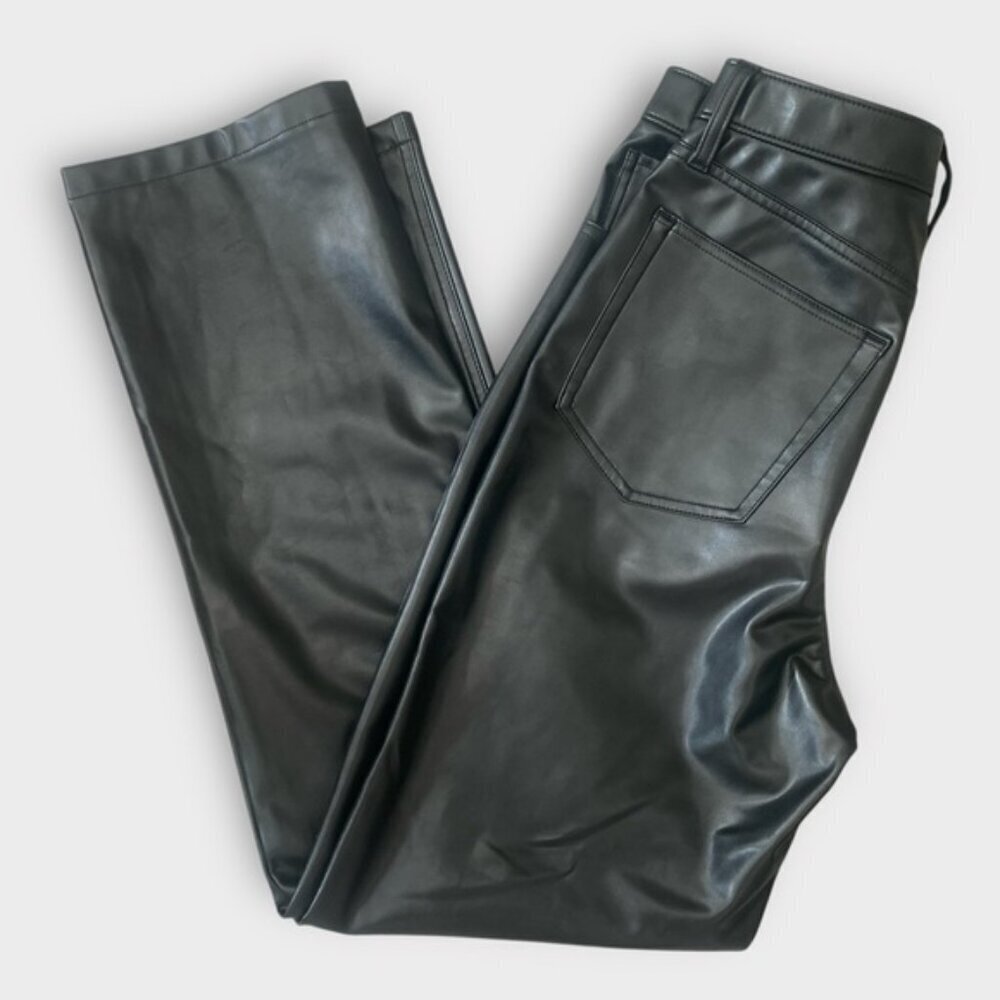 Abercrombie & Fitch Vegan Leather Pants - Picture 8 of 11